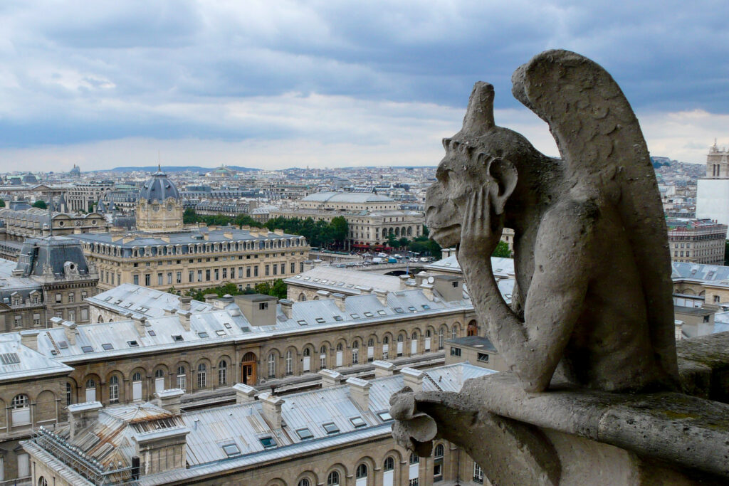 Gárgola de la Catedral de Notre Dame